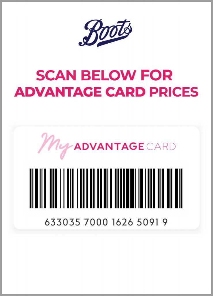 Boots Advantage Card Screenshot Picture